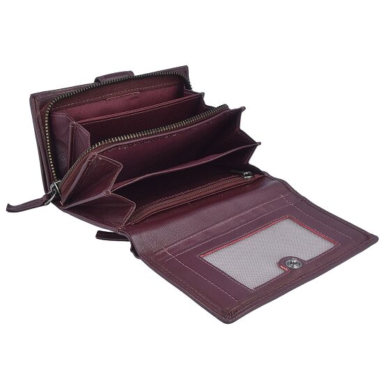 Greenburry Cartera de piel esponjosa 15,5 cm