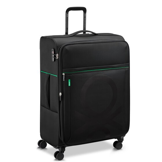 Delsey Paris x United Colors of Benetton Colour Block Trolley de 4 ruedas 77cm con pliegue de expansión