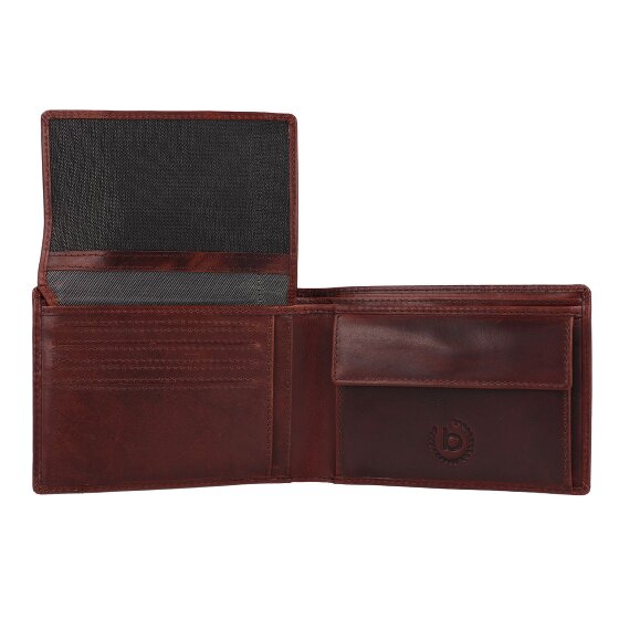 bugatti Romano Cartera Protección RFID Piel 12 cm