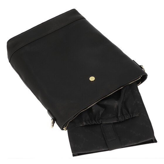 Plevier Bow Bolsa de hombro Piel 30 cm Compartimento para el portátil