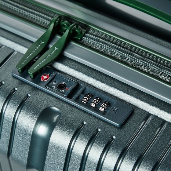 Polestream Paris 4 ruedas Carro de la cabina 55 cm con pliegue de expansión