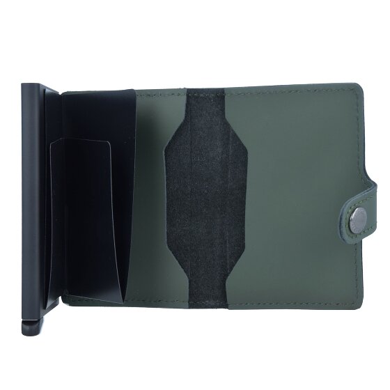Secrid Miniwallet Estuche para tarjetas de crédito Protección RFID Piel 6.5 cm