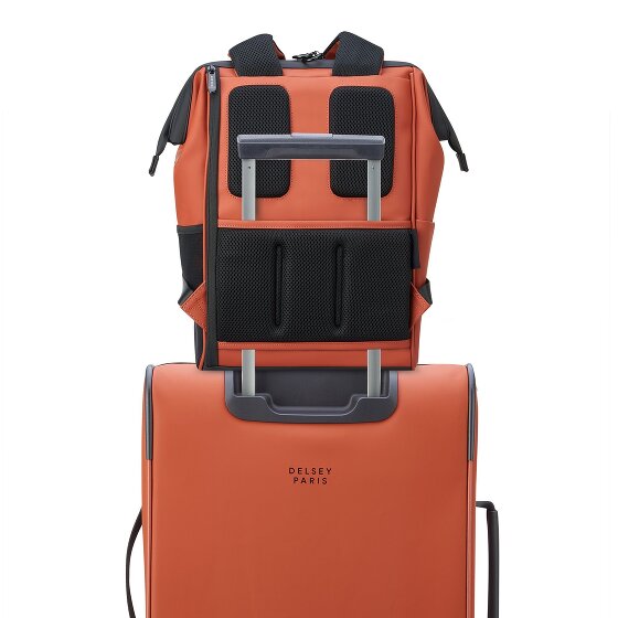 Delsey Paris Turenne Soft Mochila de día Protección RFID 39 cm Compartimento para el portátil