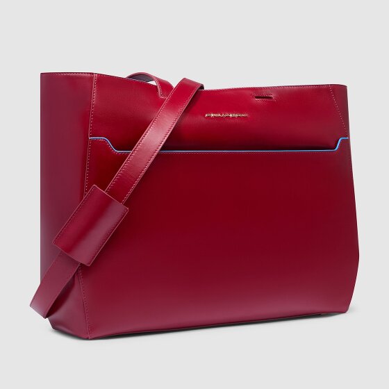 Piquadro Blue Square Bolsa de compras Piel 40 cm