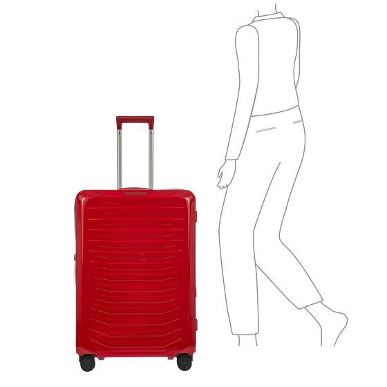 Porsche Design Roadster 4 ruedas Carrito L 75 cm con pliegue de expansión