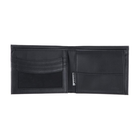 oxmox Leather Cartera Bloqueo RFID Piel natural 12 cm