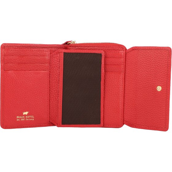 Braun Büffel Billetera Asti de cuero RFID 12 cm