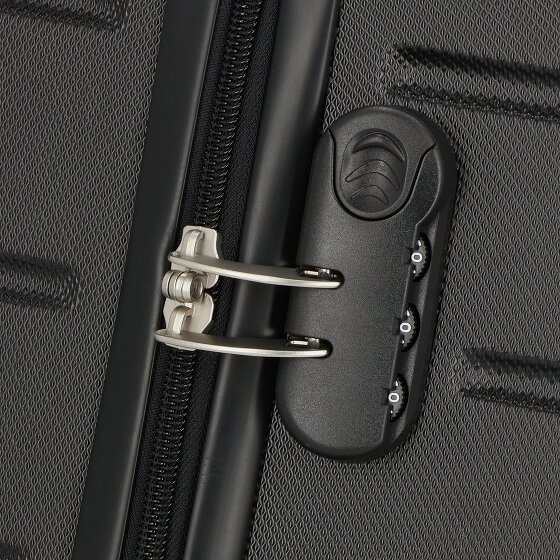 Nowi Bergamo 4 ruedas Juego de maletas 2 piezas