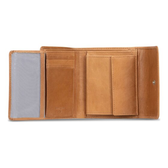 Jost Rana Cartera Protección RFID Piel 12 cm