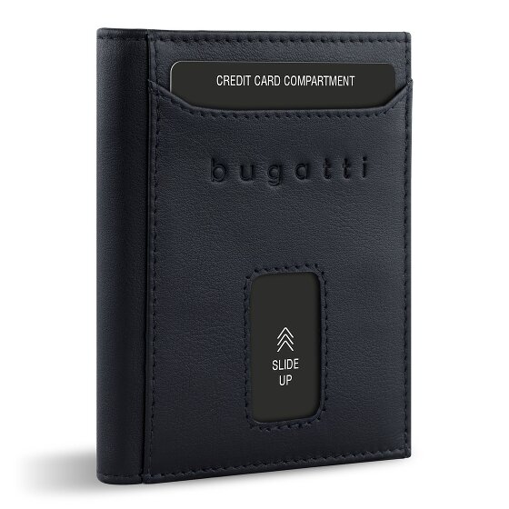 bugatti Secure Slim Cartera Protección RFID Piel 8 cm