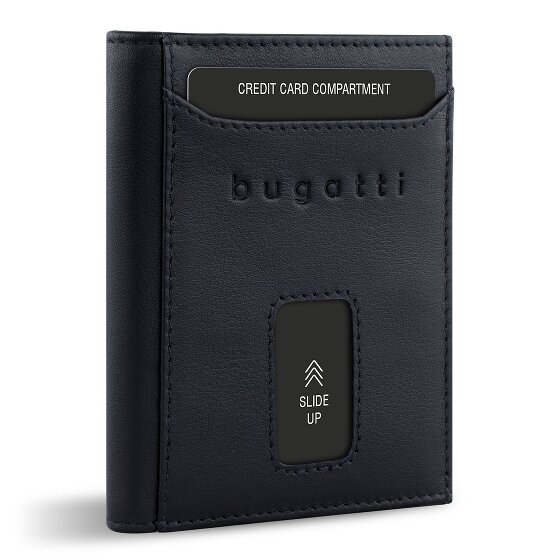 bugatti Secure Slim Cartera Protección RFID Piel 8 cm