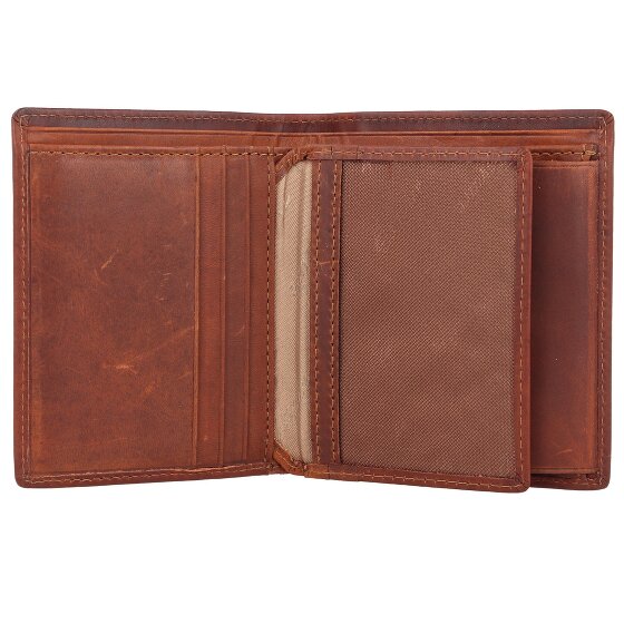 Esquire Cartera Dallas de cuero RFID 9 cm