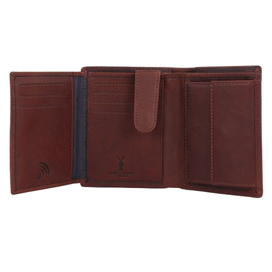 Jack Kinsky Montreal Cartera Protección RFID Piel 12 cm