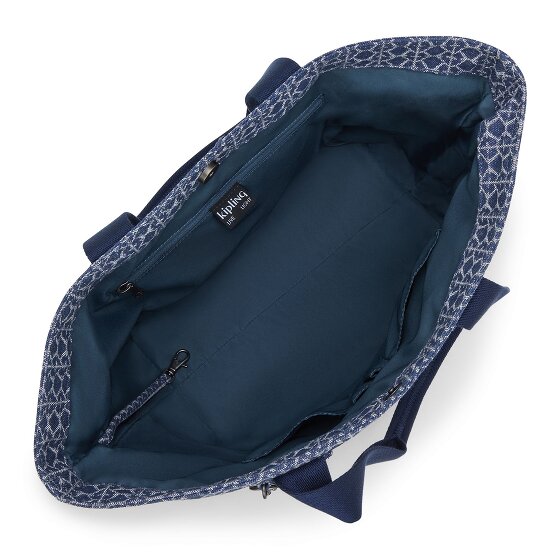Kipling Denim Love Raaja Bolsa de compras 33 cm