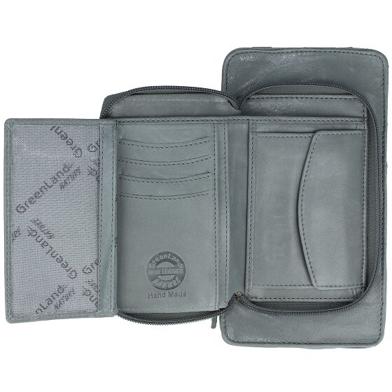 Greenland Nature Nature Bolsa suave para móvil Cartera cuero 11 cm