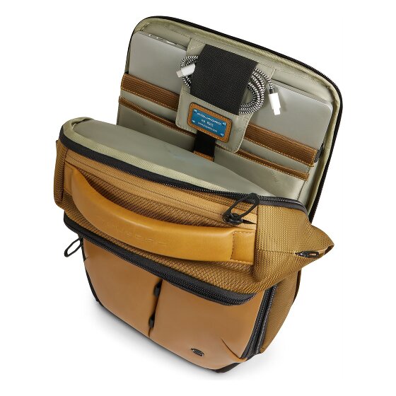 Piquadro PQ-Earth Mochila de negocios Protección RFID 41 cm Compartimento para el portátil