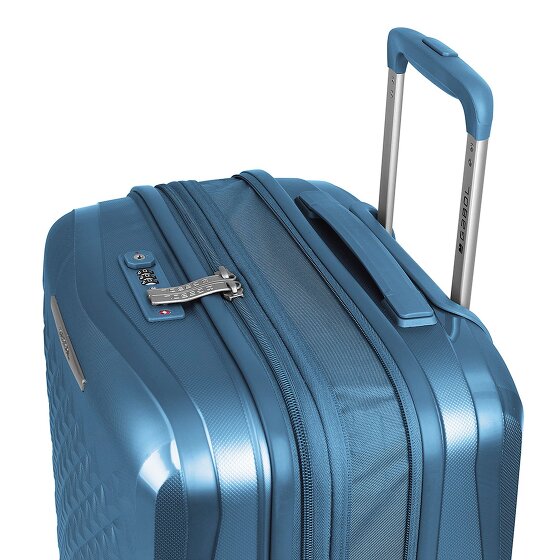 Gabol Queens 4 ruedas Carro de la cabina S 54 cm con pliegue de expansión