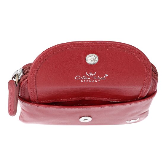 Golden Head Polo Cartera de llaves Piel natural 10.5 cm