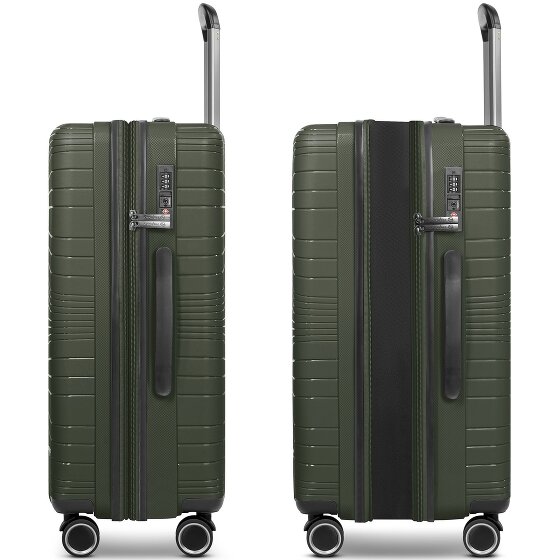 Franky Dallas 3.0 Trolley de 4 ruedas M 65 cm con plegado extensible