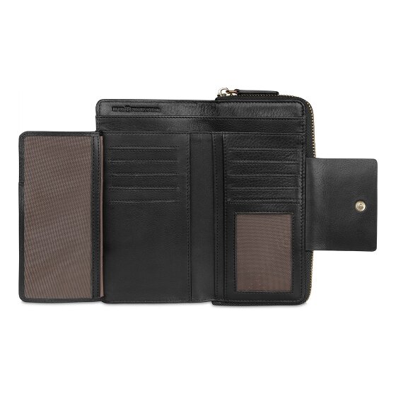 bugatti Fabia Cartera Protección RFID Piel 18 cm