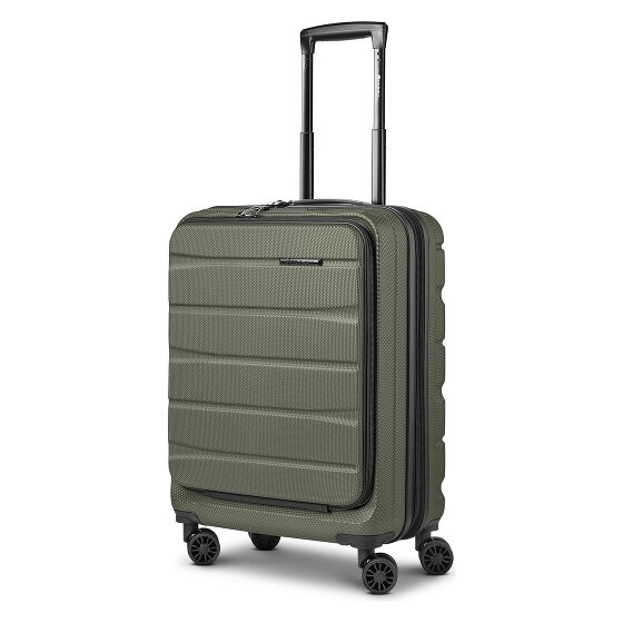 Franky Munich 4.0 4 ruedas Maletas de cabina 55 cm Compartimento para el portátil Con asa expansible