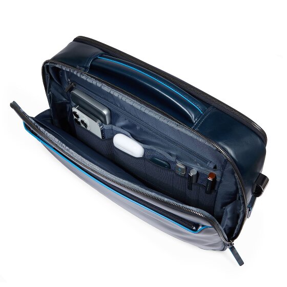 Piquadro Blue Square Maletín Piel 39 cm Compartimento para el portátil