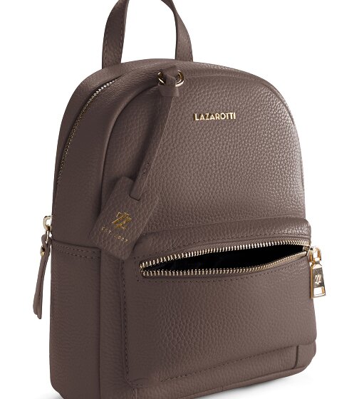 Lazarotti Bologna Leather Mochila de la ciudad Piel natural 27 cm