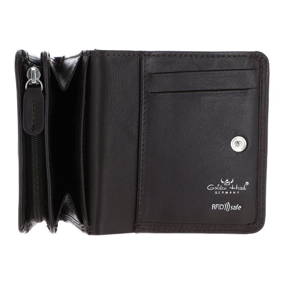 Golden Head Polo Cartera Bloqueo RFID Piel natural 10 cm