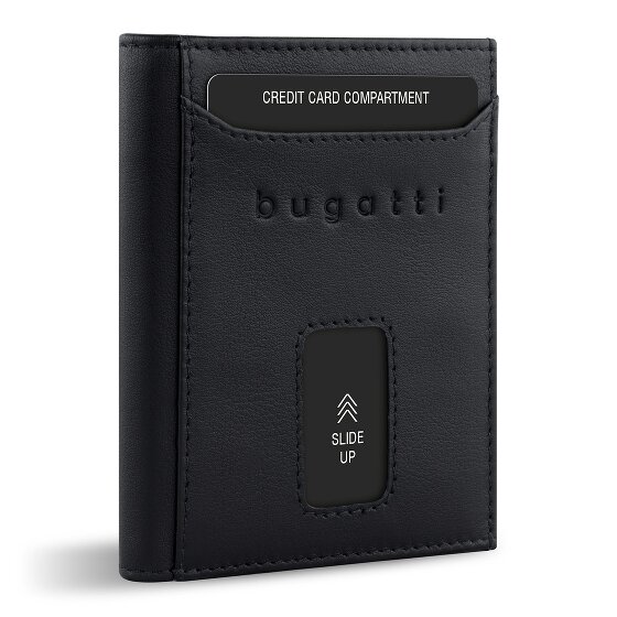bugatti Secure Slim Cartera Protección RFID Piel 8 cm