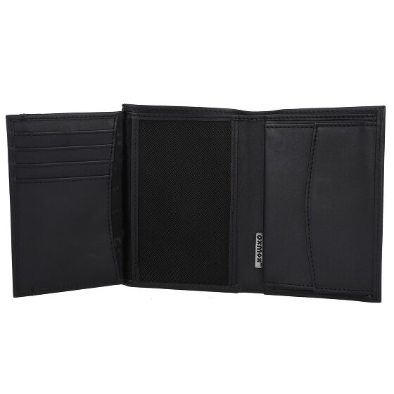 oxmox Leather Cartera Protección RFID Piel 9.5 cm