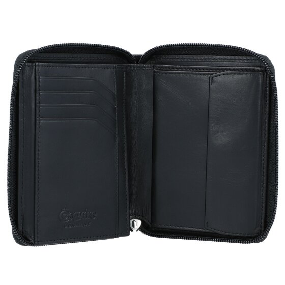 Esquire Nuevo Billetero Seda Cuero 10 cm