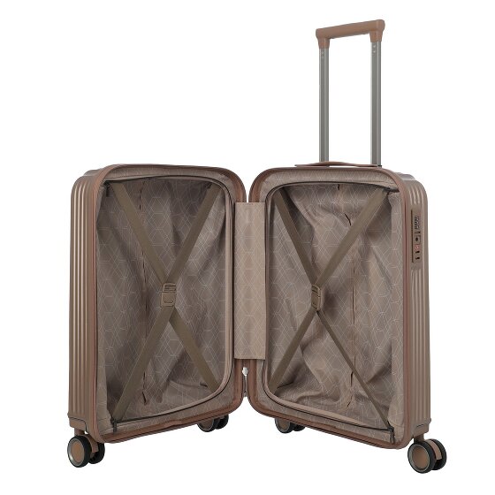 Travelite Paros 4 ruedas Carro de la cabina 55 cm