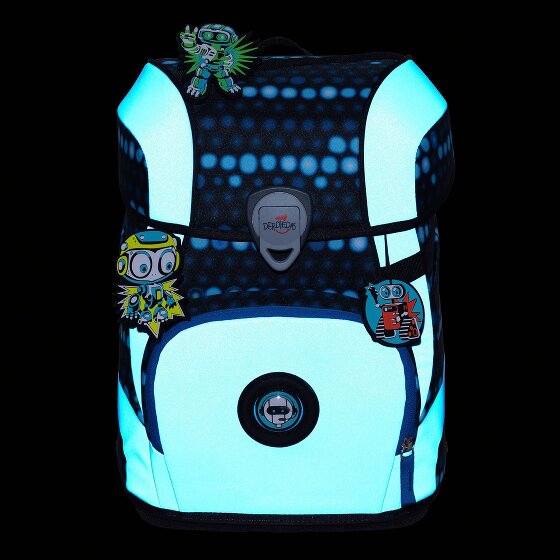 DerDieDas ErgoFlex Tiny Superflash Juego de mochilas escolares 6 piezas