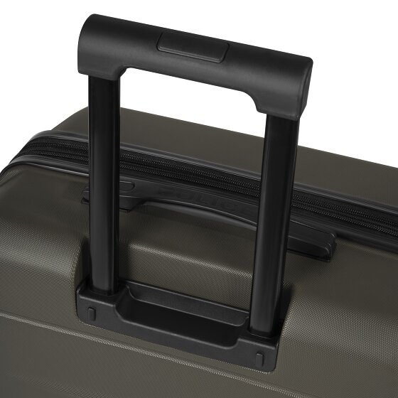 Police London 4 ruedas Juego de maletas 3 piezas con pliegue de expansión