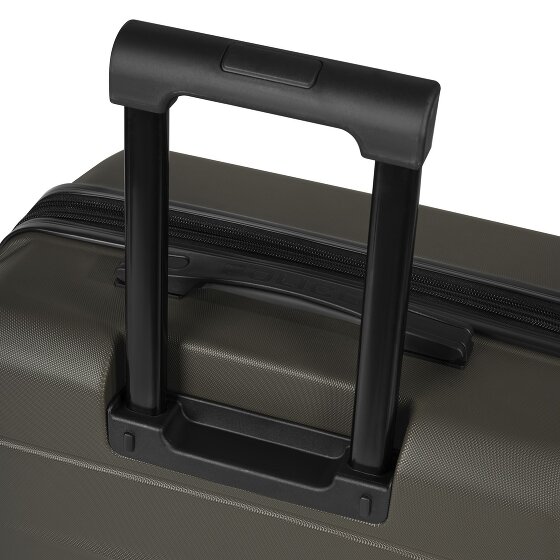 Police London 4 ruedas Juego de maletas 3 piezas con pliegue de expansión