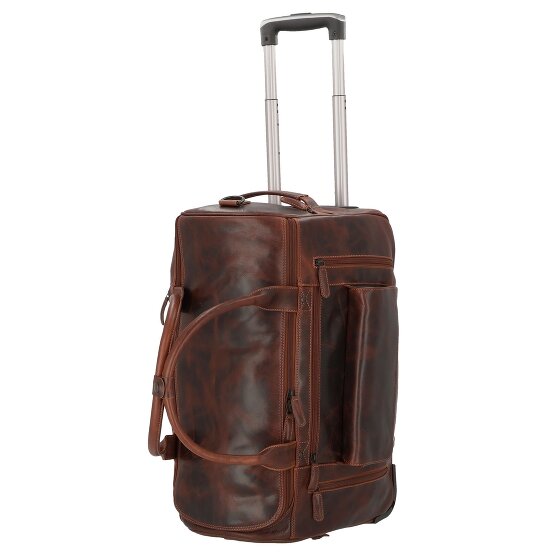 Greenburry Rugged 2 ruedas Bolsa de viaje Piel 53 cm