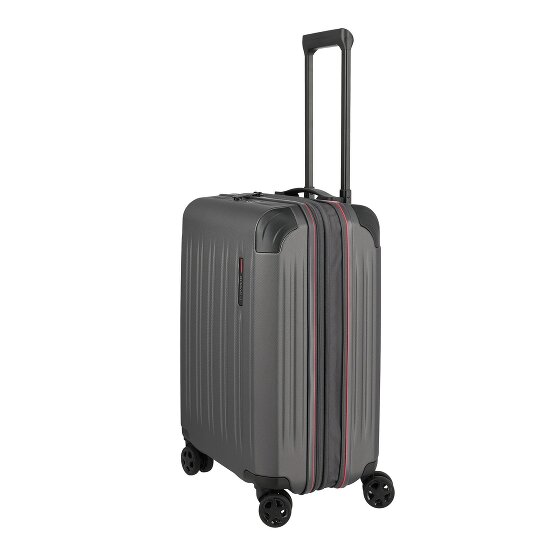 Travelite Dynamiic 4 ruedas Carro de la cabina 55 cm con pliegue de expansión