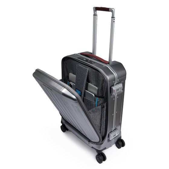 Piquadro PQLM 4 ruedas Carro de la cabina 55 cm Compartimento para el portátil