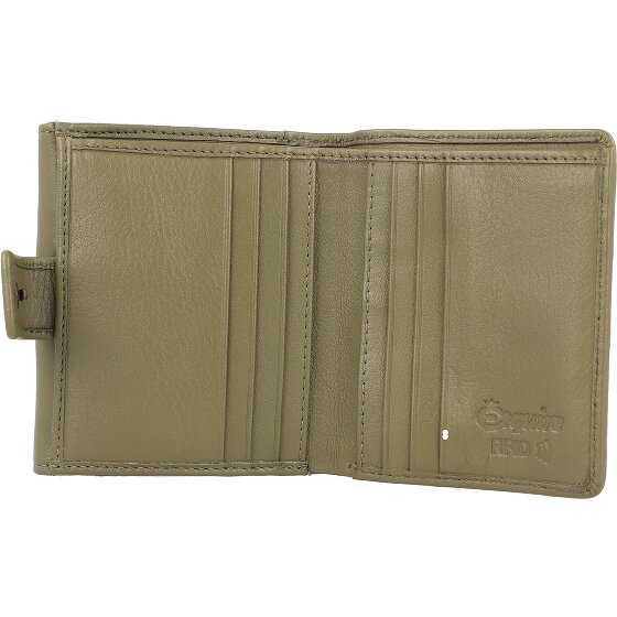 Esquire Billetera de cuero RFID Perú 10 cm