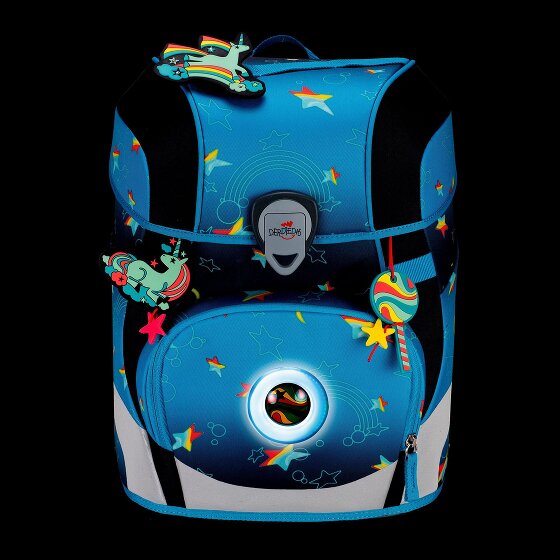 DerDieDas ErgoFlex Tiny LED Juego de mochilas escolares