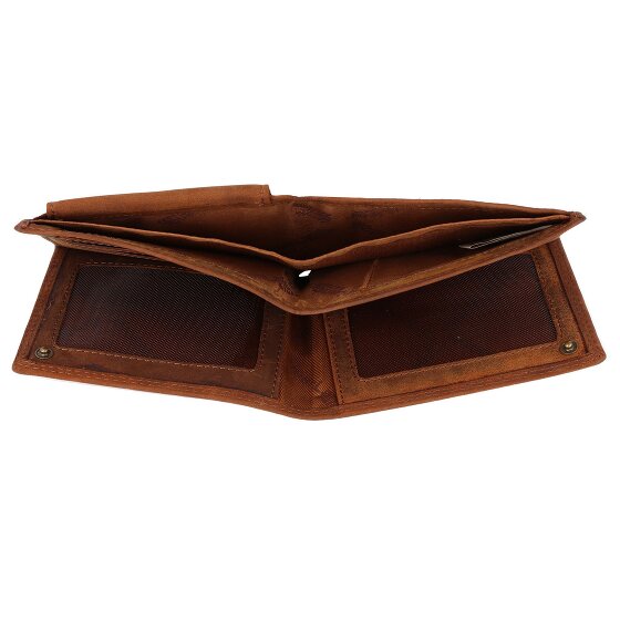 Greenland Nature Billetera Montenegro de cuero RFID 12 cm