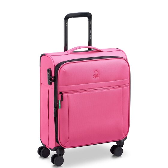 Delsey Paris x United Colors of Benetton BE Trolley de cabina de 4 ruedas 55 cm con pliegue extensible