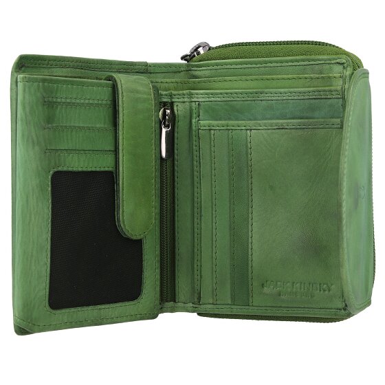 Jack Kinsky Cartera Nelson de cuero RFID 12,5 cm