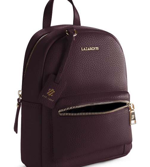 Lazarotti Bologna Leather Mochila de la ciudad Piel natural 27 cm