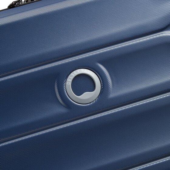 Delsey Paris Meteor 4 ruedas Carro de la cabina 55 cm con pliegue de expansión