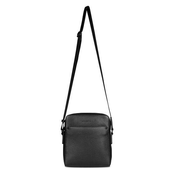 bugatti Black Bolsa de hombro Piel 20 cm