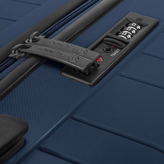 Franky Dallas 3.0 Trolley de 4 ruedas M 65 cm con plegado extensible