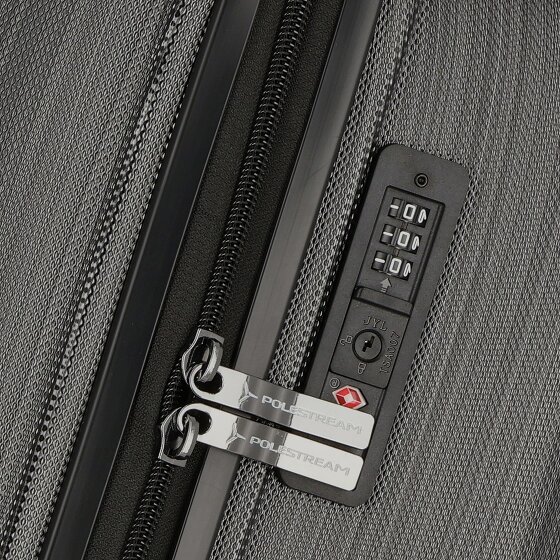 Polestream Moonrock 4 ruedas Carrito L 78 cm con pliegue de expansión