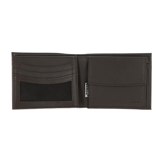 oxmox Leather Cartera Bloqueo RFID Piel natural 10 cm