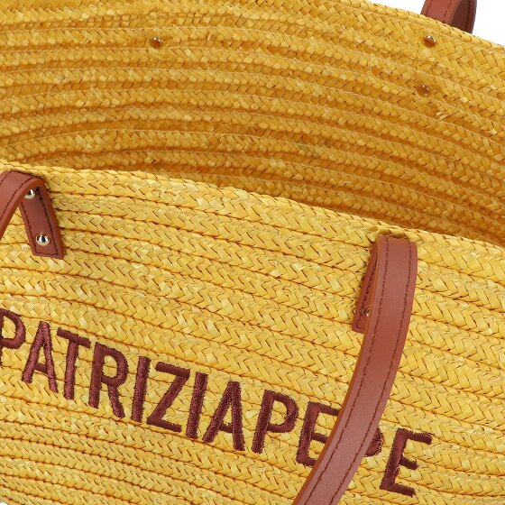 Patrizia Pepe Summer Straw Bolsa de compras 51 cm